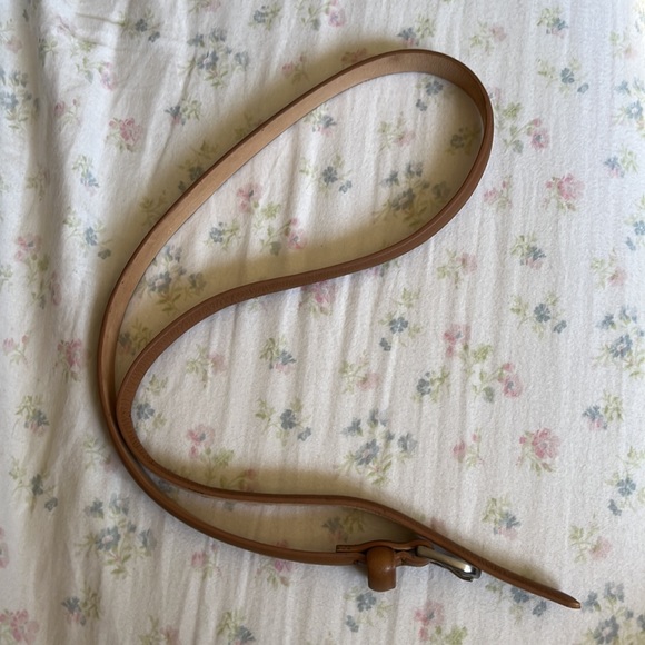 Vintage Wilfred Genuine Leather Brown Belt XSMALL - Picture 5 of 5